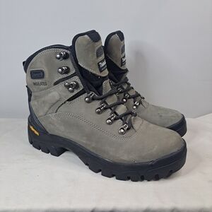 Coleman Tundra work boots with thinsulate Vibram Gray Mens 9.5M Resoled